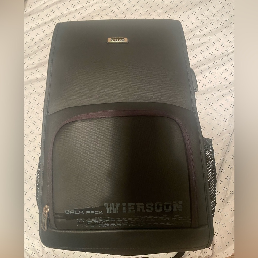 Black Backpack for Men